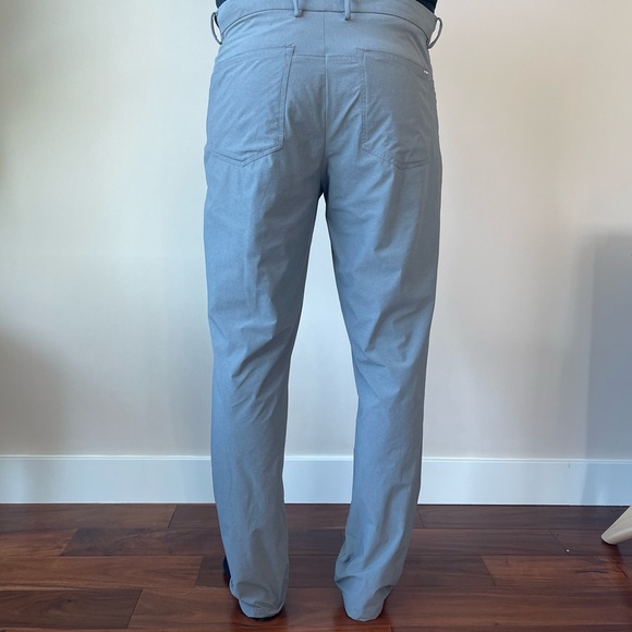 Rlx Golf Pants 34x32 Grey Tailored Fit 